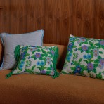 Bonnie and Neil | Cushion 50cm | Summer Patch Blue Bonnie and Neil | Cushion 50cm | Summer Patch Blue